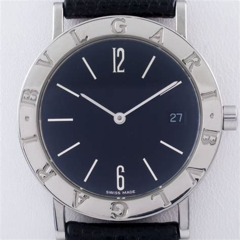 Bulgari Bulgari Bb33ss Montre Homme Bulgari Acier BB 33 SS.